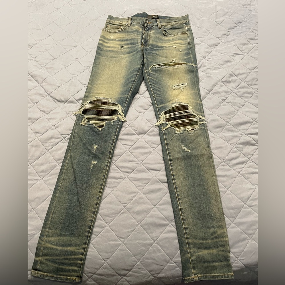 Men’s amiri jeans gently worn great condition size 32